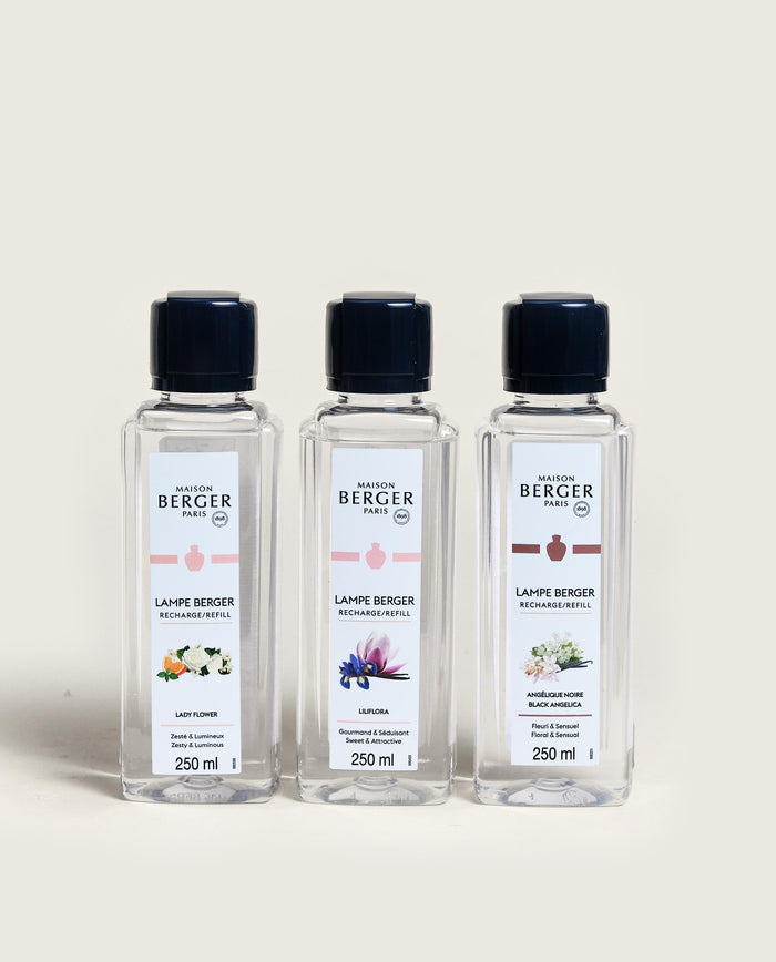 lampe berger Coffret 3 recharges lampe Berger Eternity 250ml