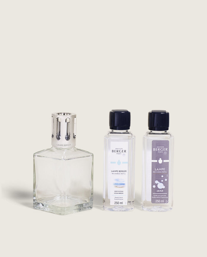 lampe berger Coffret lampe Berger Essentielle Carrée