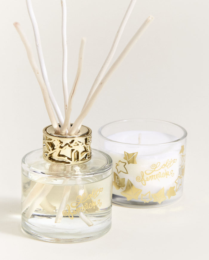 Lampe Berger Duo Mini Bouquet & Bougie Lolita Lempicka Transparent