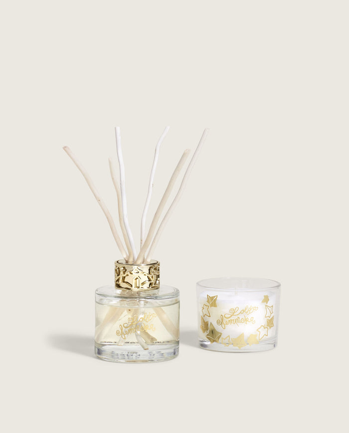 lampe berger Duo mini Bouquet & Bougie Lolita Lempicka Transparent
