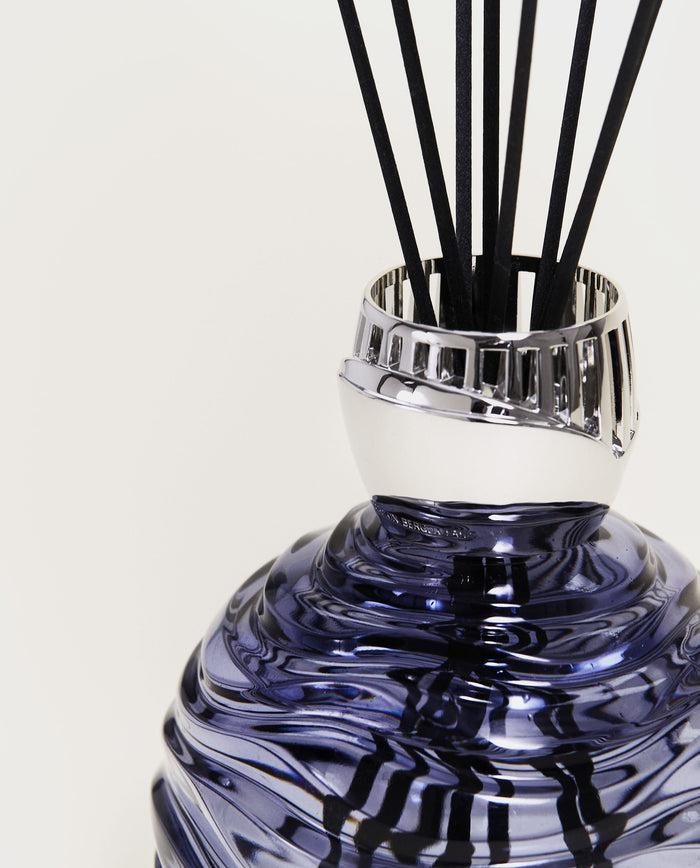 Lampe Berger Édition D’Art Bouquet Parfumé Crystal Globe Gris