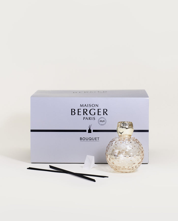 Lampe Berger Édition D’Art Bouquet Parfumé Crystal Globe Nude