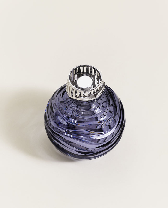 Lampe Berger Édition D'Art Lampe Berger Crystal Globe Grise