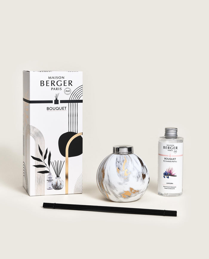 Lampe Berger Bouquet Parfumé Marbrure Blanc