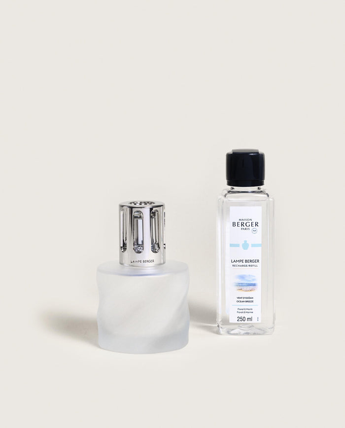 lampe berger Coffret lampe Berger Spirale Givrée