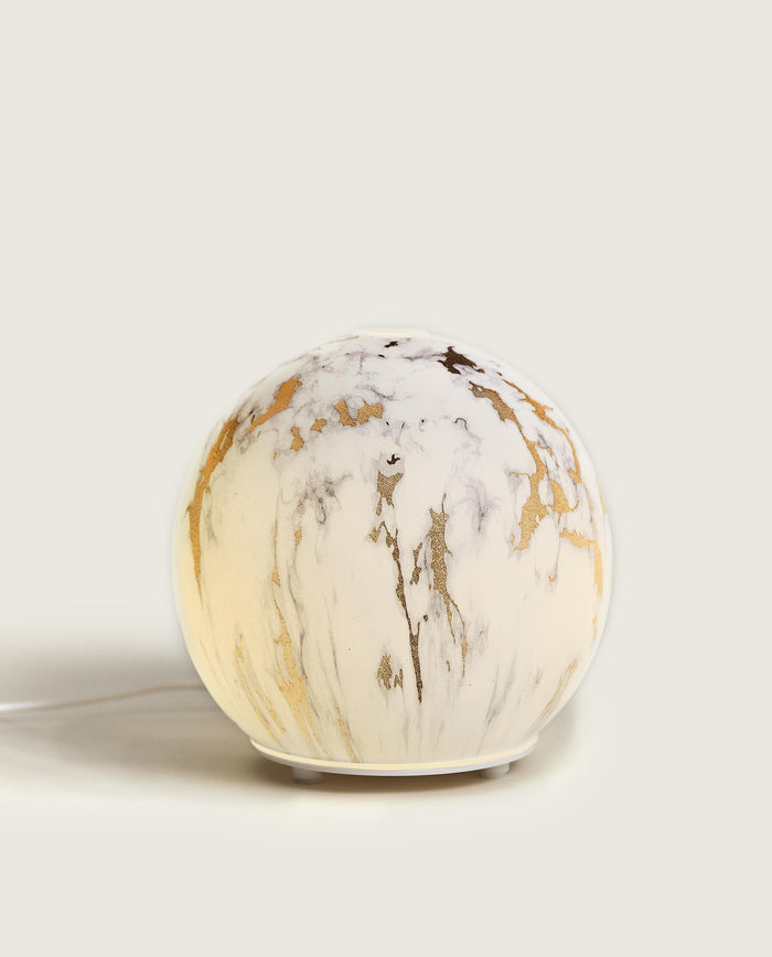 Lampe Berger Diffuseur électrique Marbrure Blanc