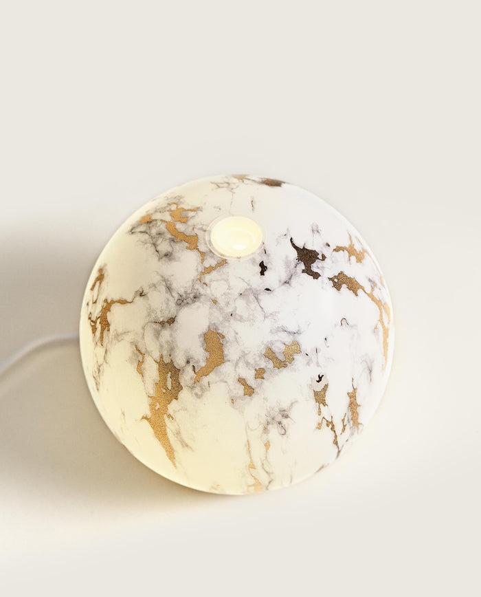 Lampe Berger Diffuseur électrique Marbrure Blanc