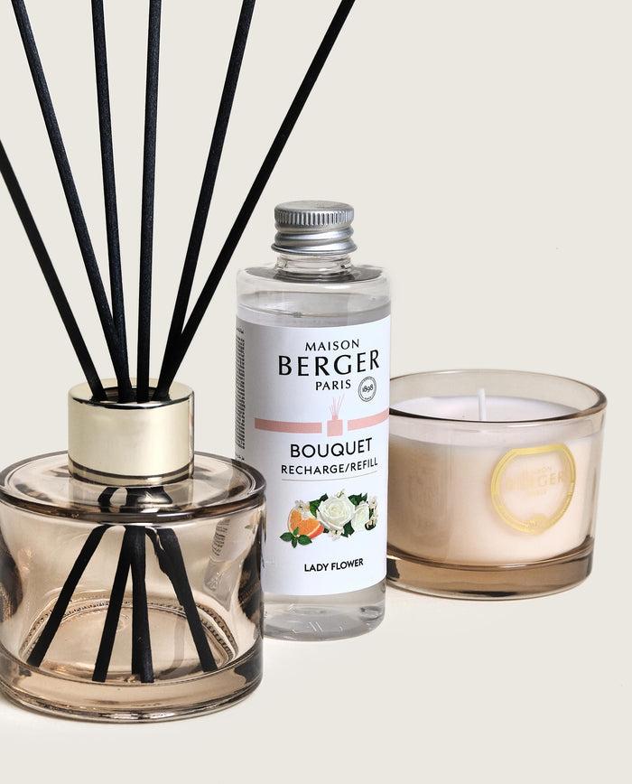 Lampe Berger Duo Mini Bouquet & Bougie Eternity Nude