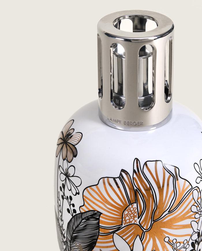 Lampe Berger Lampe Berger Porcelaine Blanche Végétale