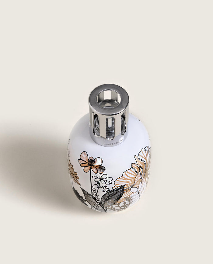 Lampe Berger Lampe Berger Porcelaine Blanche Végétale