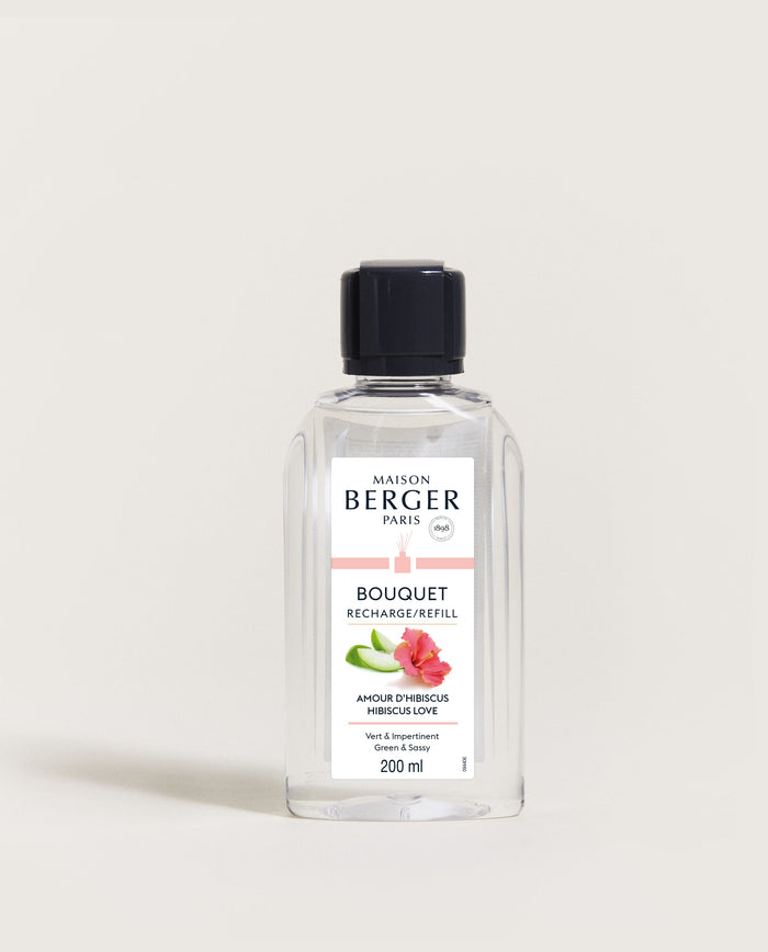 lampe berger Recharge bouquet Amour d'Hibiscus 200ml