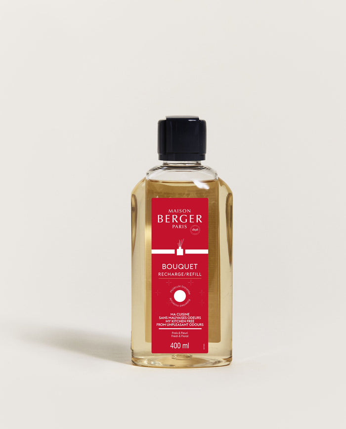 lampe berger Recharge bouquet Ma Cuisine Sans Mauvaises Odeurs 400ml