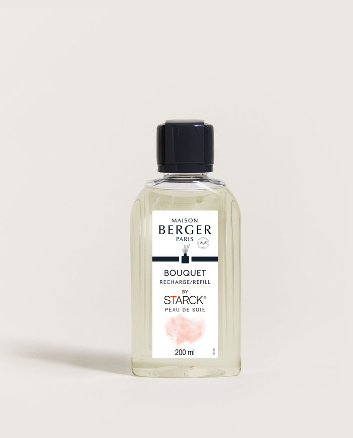 lampe berger Recharge bouquet parfumé Maison Berger Paris by Starck Peau de Soie 200ml