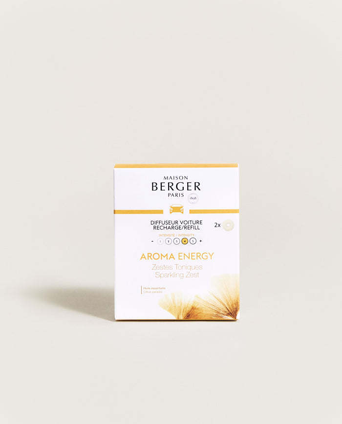 Lampe Berger Recharges Diffuseur Voiture Aroma Energy