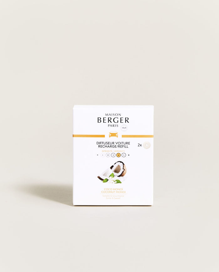 Lampe Berger Recharges Diffuseur Voiture Coco Monoï