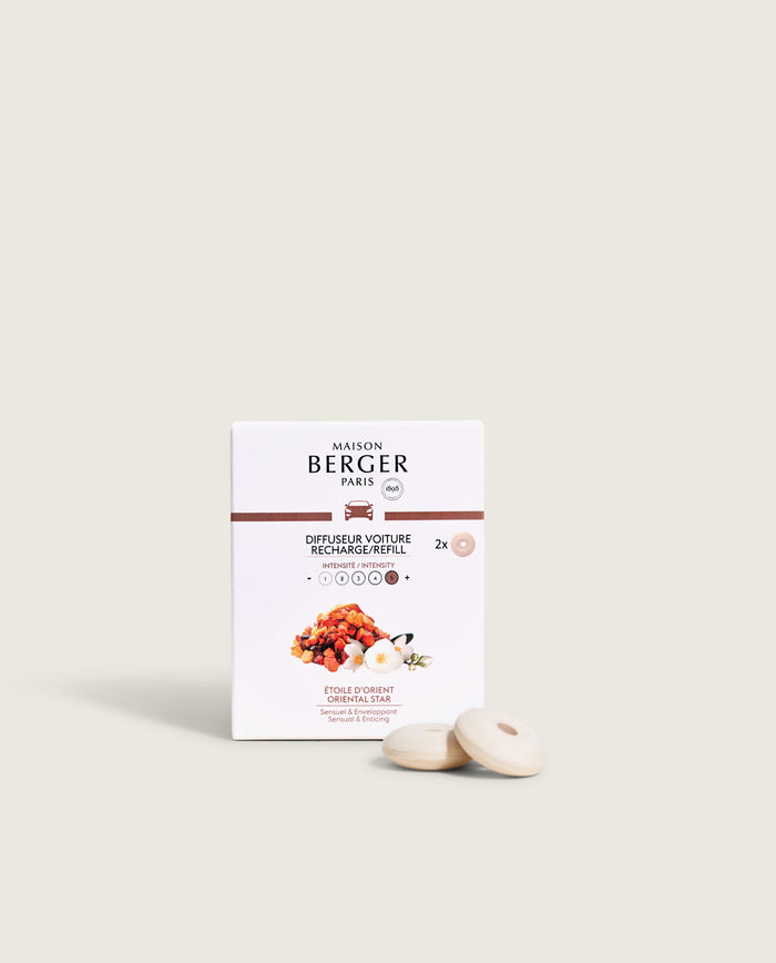 lampe berger Recharges Diffuseur voiture Étoile d’Orient