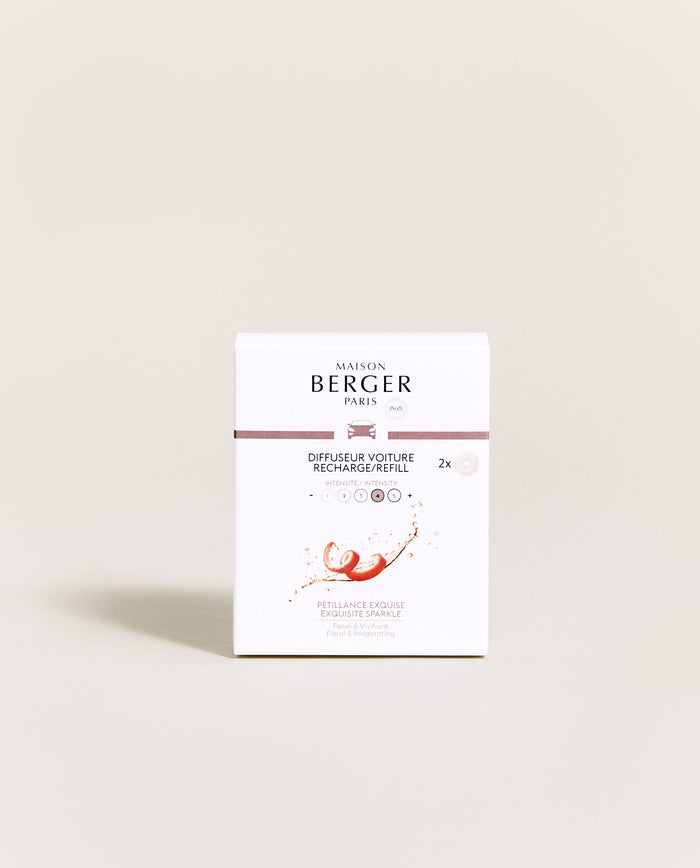 Lampe Berger Recharges Diffuseur Voiture Pétillance Exquise