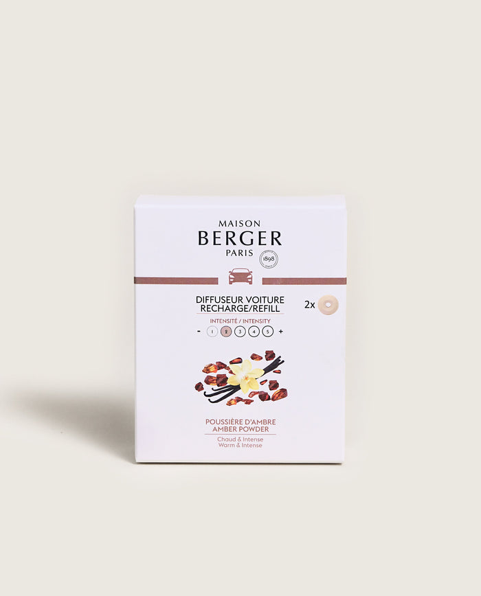 Lampe Berger Recharges Diffuseur Voiture Poussière D'Ambre