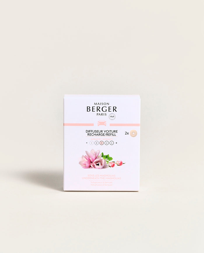 Lampe Berger Recharges Diffuseur Voiture Sous Les Magnolias