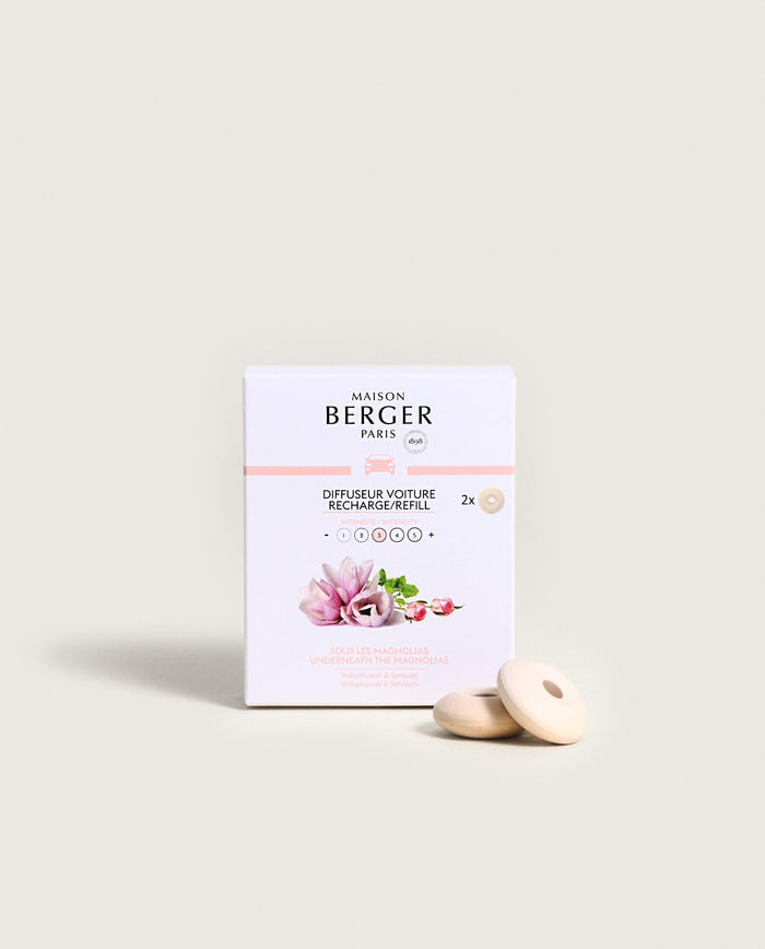 lampe berger Recharges Diffuseur voiture Sous les Magnolias