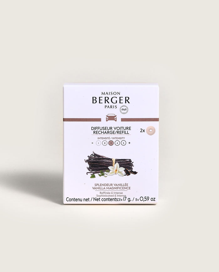 Lampe Berger Recharges Diffuseur Voiture Splendeur Vanillée