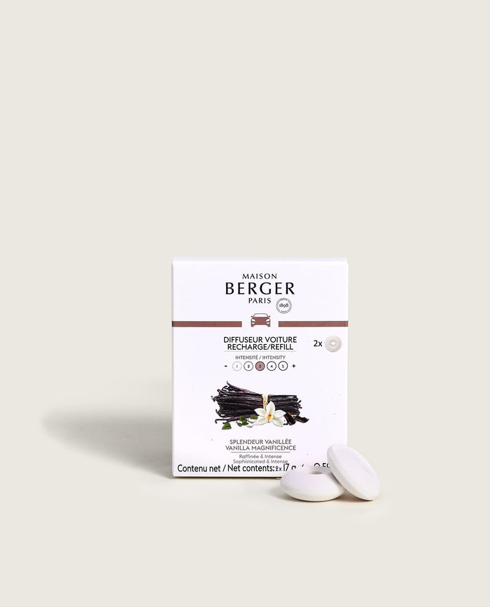 lampe berger Recharges Diffuseur voiture Splendeur Vanillée