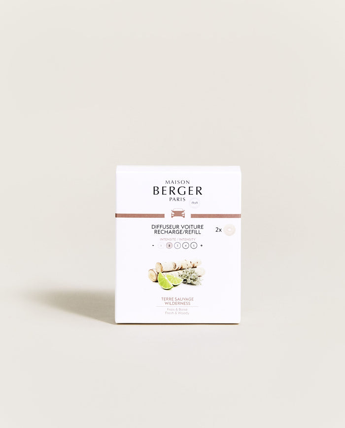 Lampe Berger Recharges Diffuseur Voiture Terre Sauvage