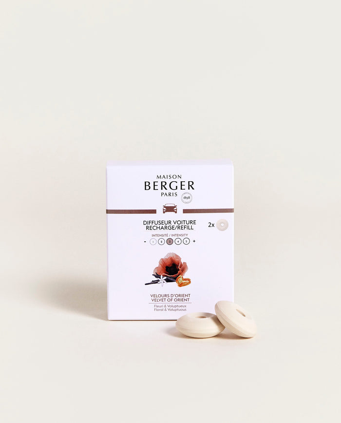 lampe berger Recharges Diffuseur voiture Velours d'Orient