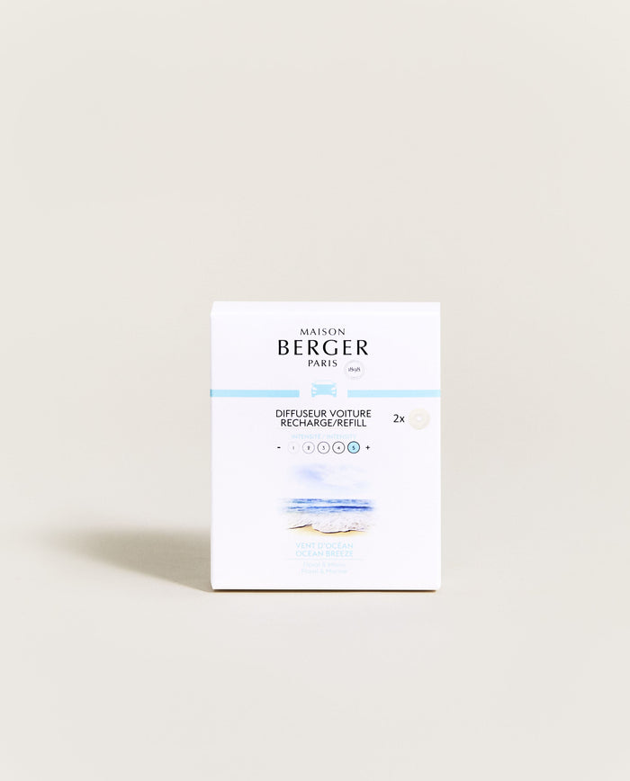 Lampe Berger Recharges Diffuseur Voiture Vent D’Océan