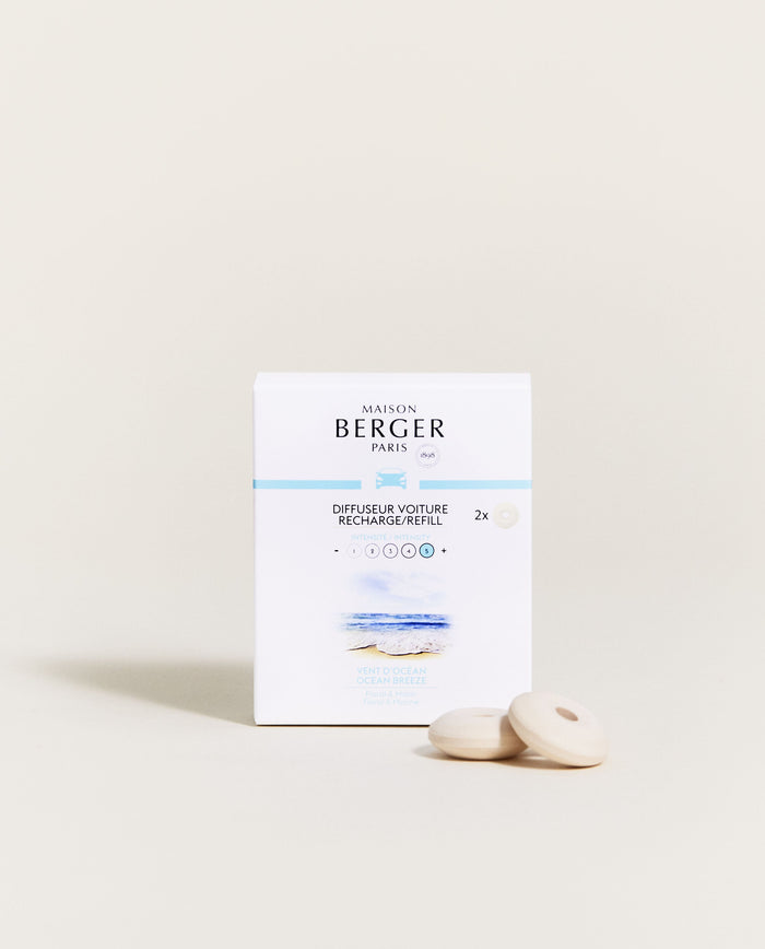 lampe berger Recharges Diffuseur voiture Vent d’Océan