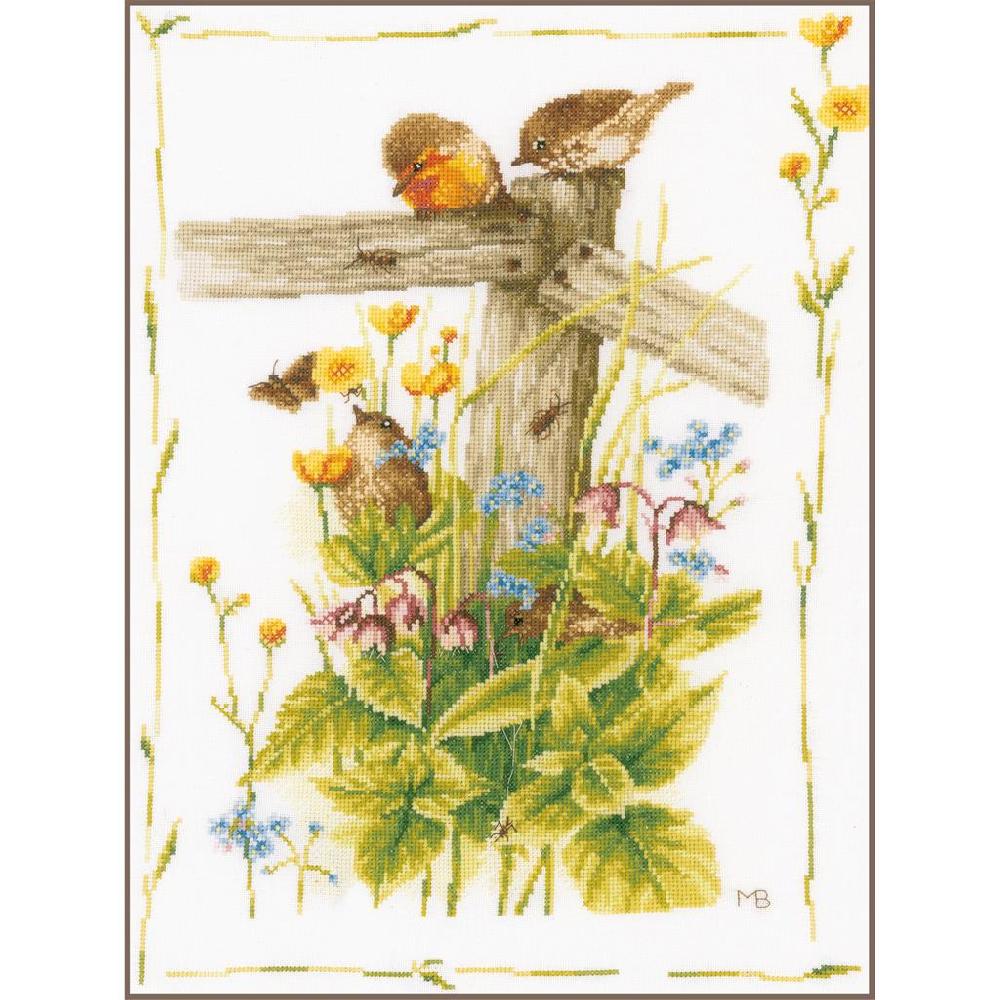 lanarte Kit au point compté Coin jardin confortable