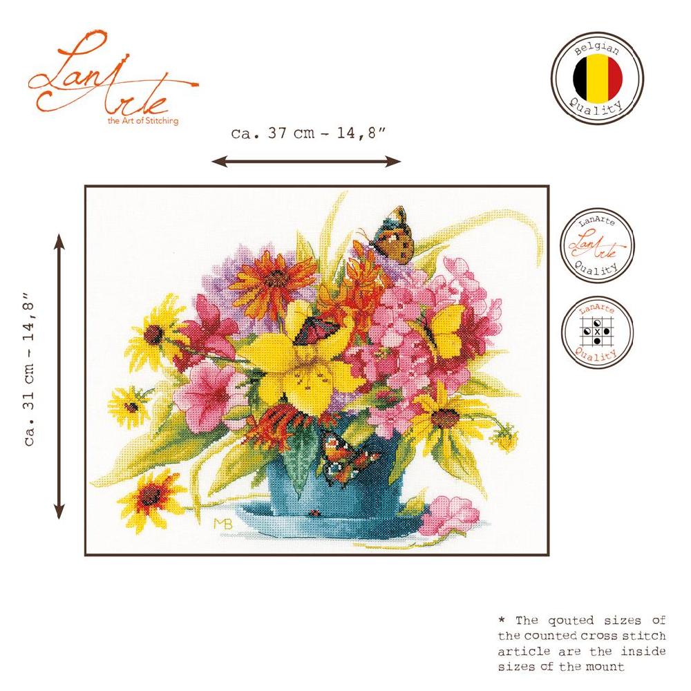Lanarte Kit Au Point Compté La Perfection Des Couleurs