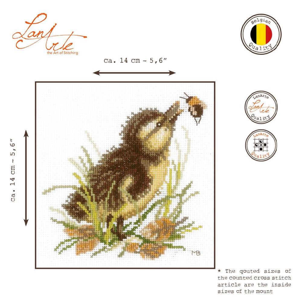 Lanarte Kit Au Point Compté Le Caneton Et L'abeille