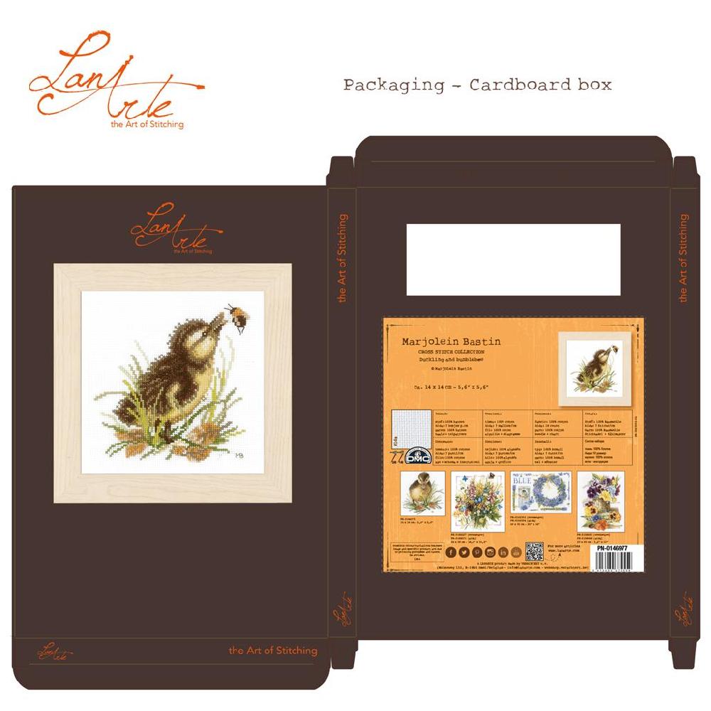 Lanarte Kit Au Point Compté Le Caneton Et L'abeille