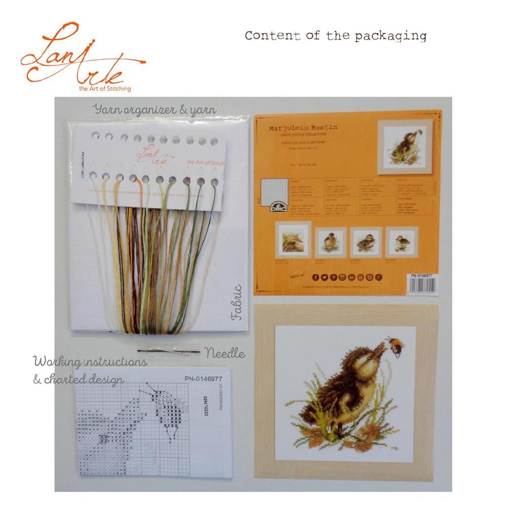 Lanarte Kit Au Point Compté Le Caneton Et L'abeille