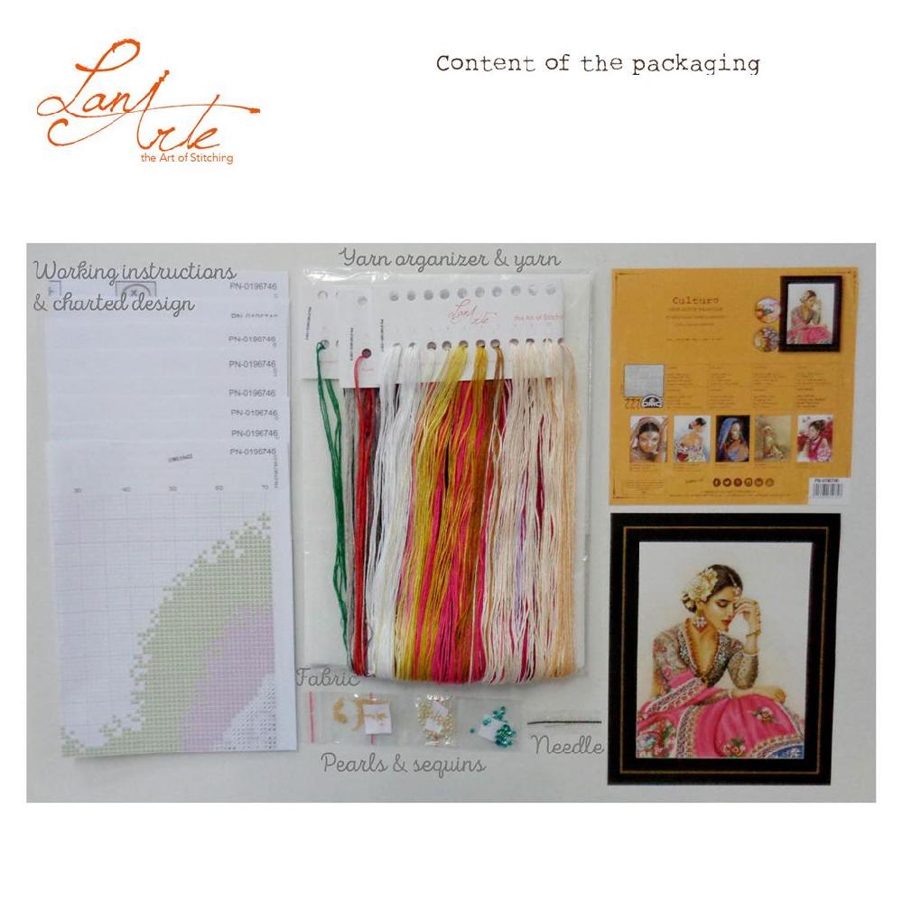 Lanarte Kit Au Point Compté Réminiscence Traditionnelle