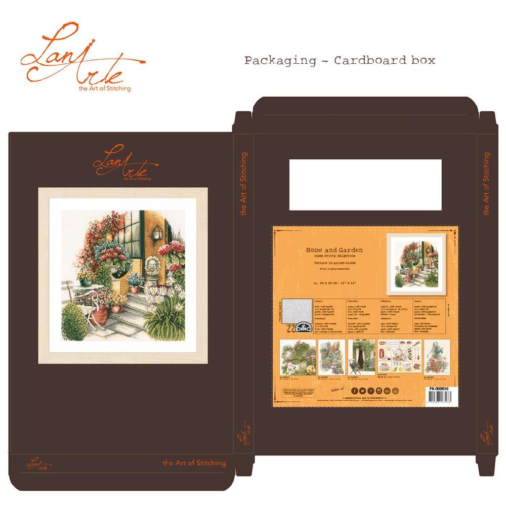 Lanarte Kit Au Point Compté Terrasse En Fleur D'automne