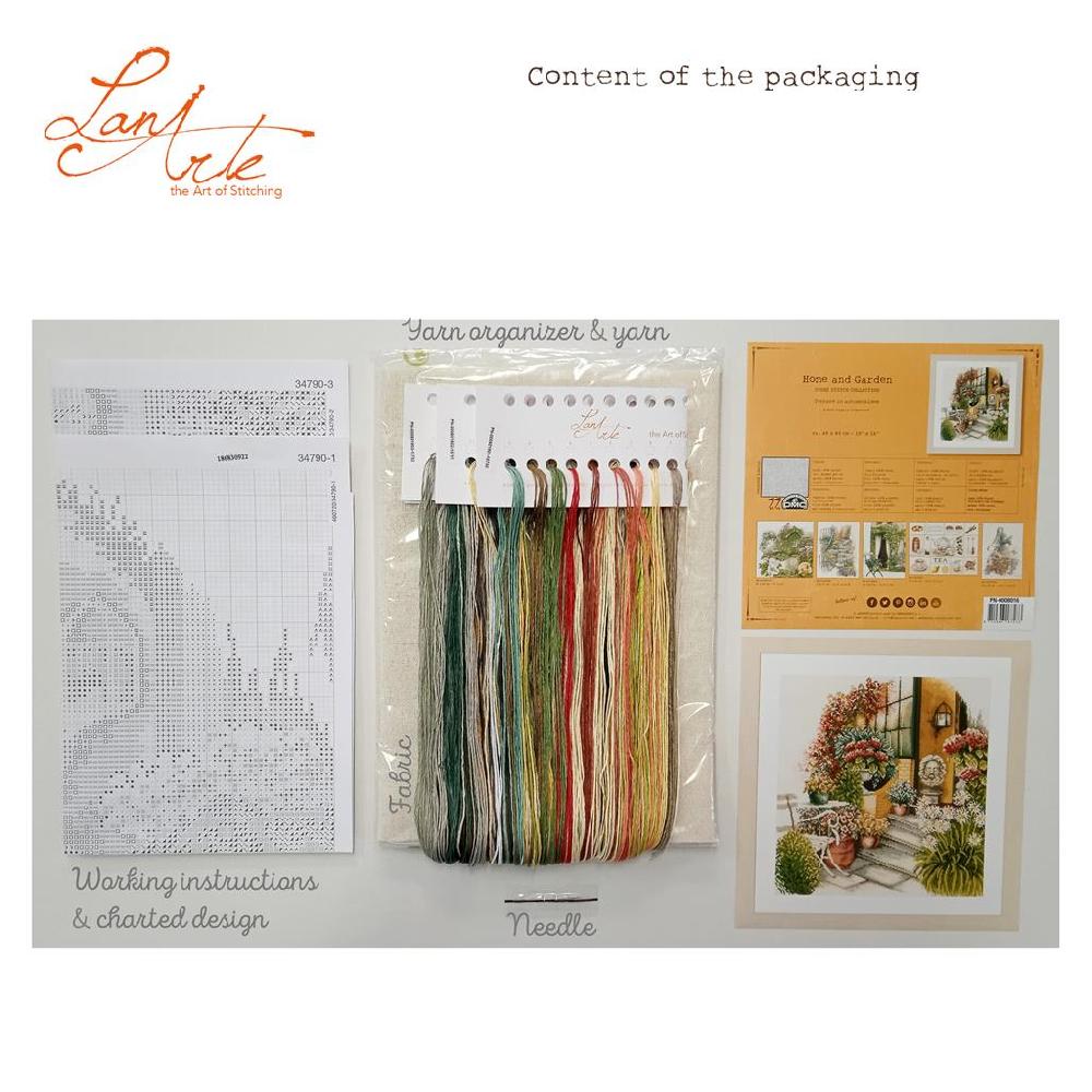 Lanarte Kit Au Point Compté Terrasse En Fleur D'automne