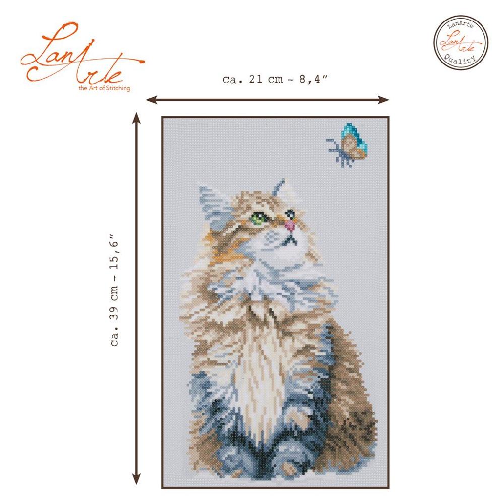 Lanarte Diamond Painting Kit Chat