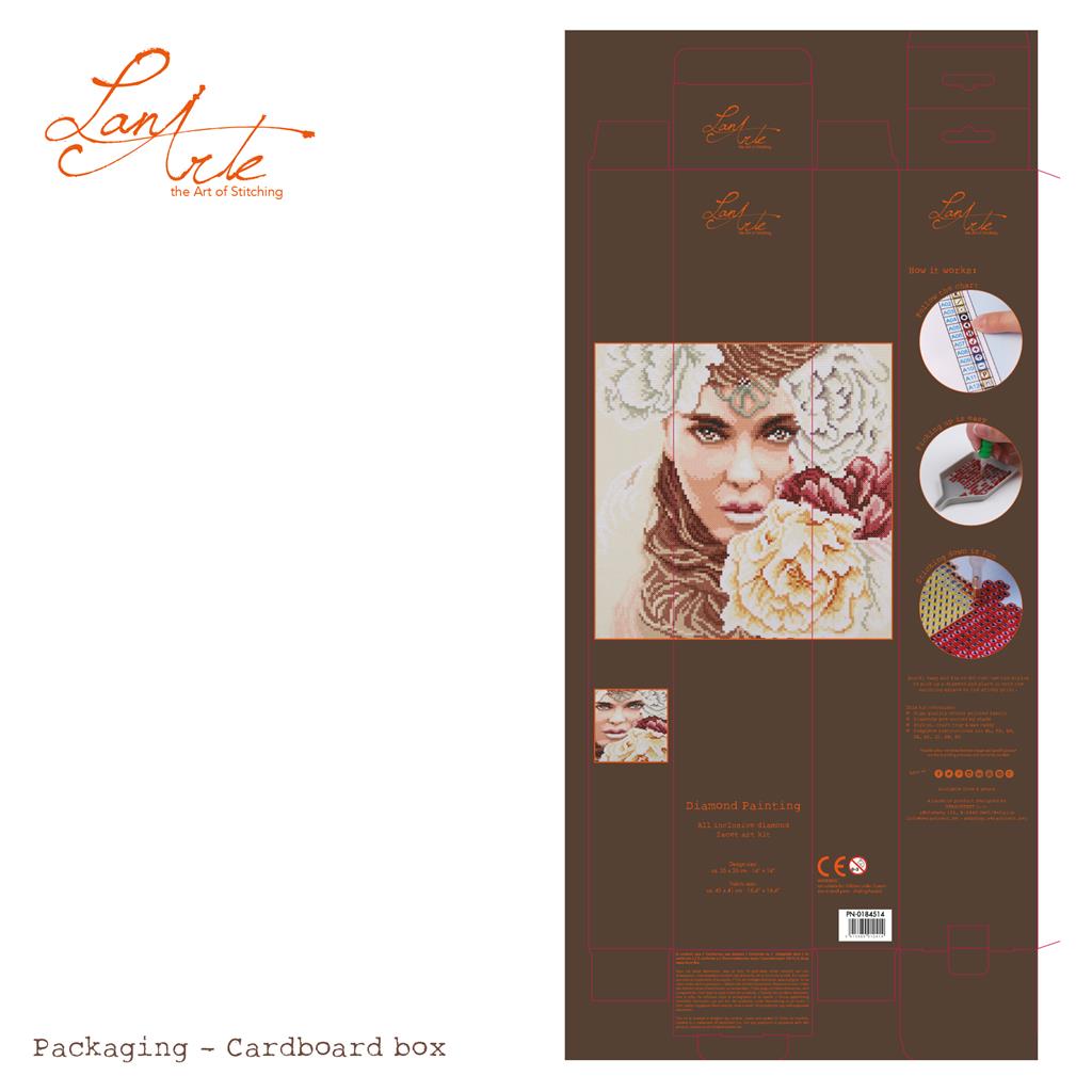 Lanarte Diamond Painting Kit Regard Intrigant
