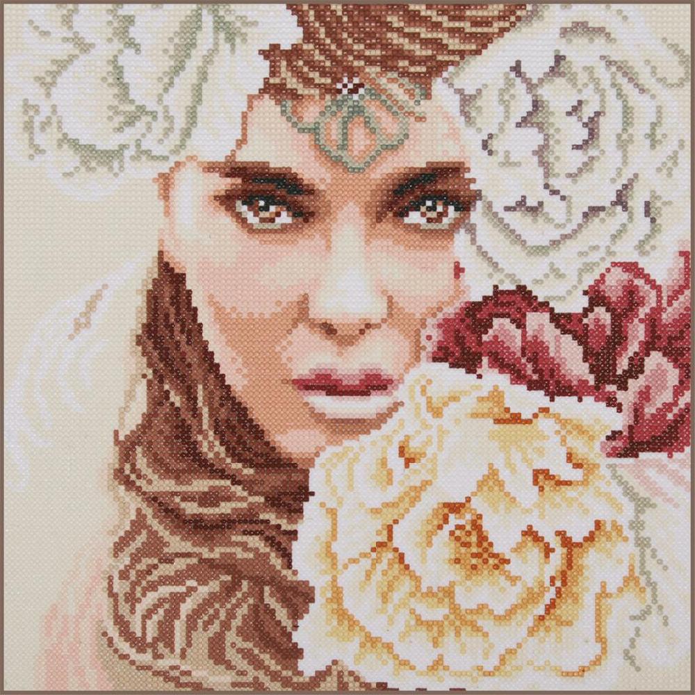 lanarte Diamond painting kit Regard intrigant