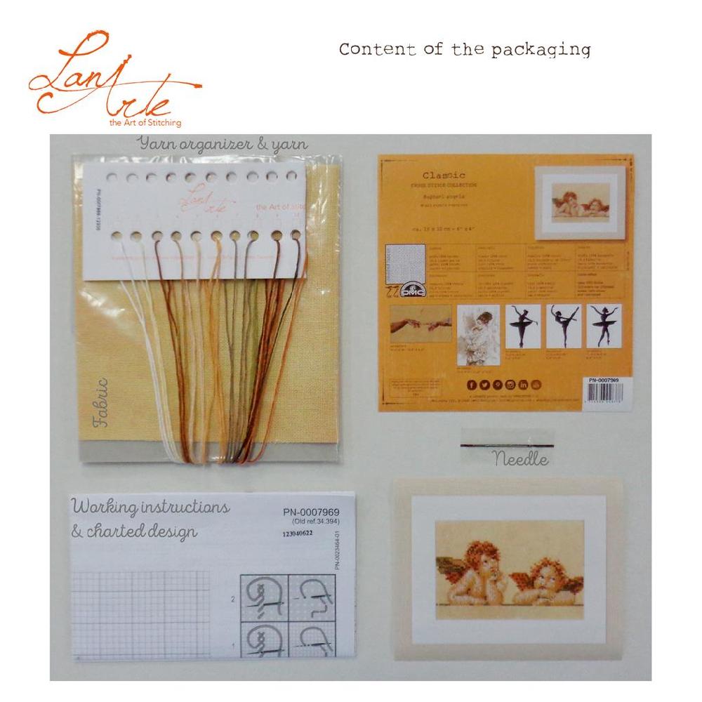 Lanarte Kit Au Point Compté 2 Caractères Raphael