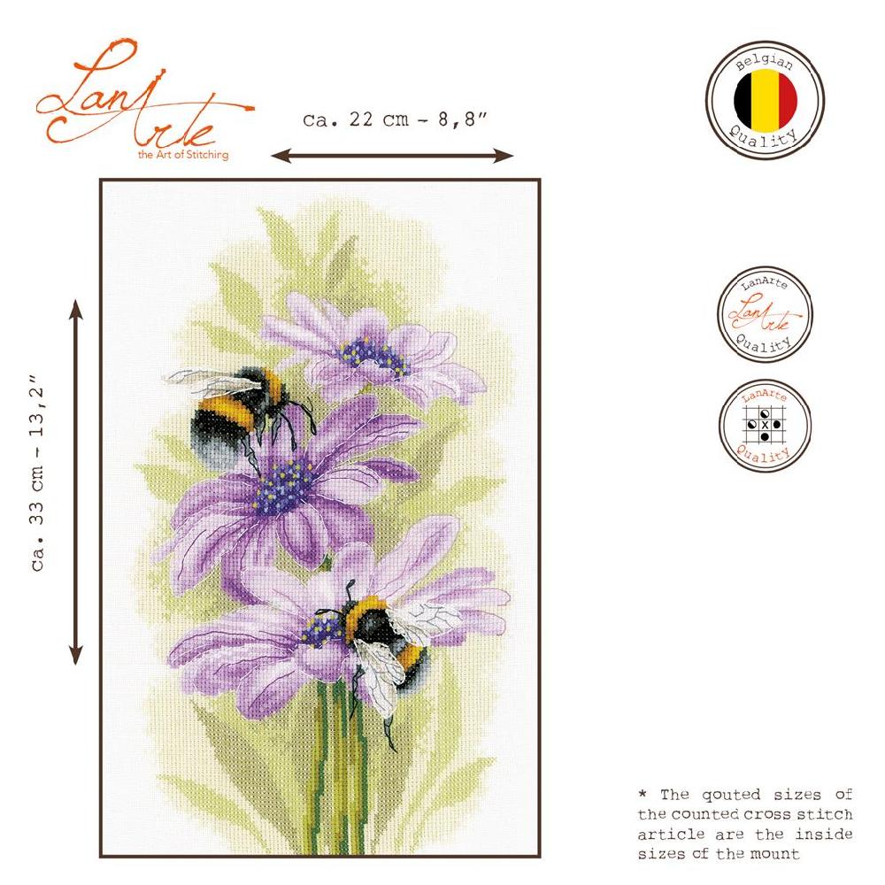 Lanarte Kit Au Point Compté Abeilles Dansantes