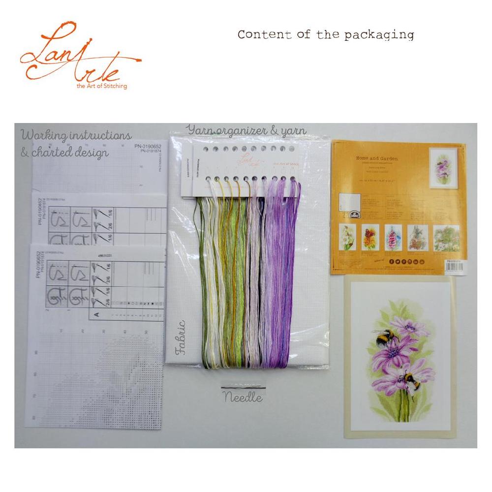 Lanarte Kit Au Point Compté Abeilles Dansantes