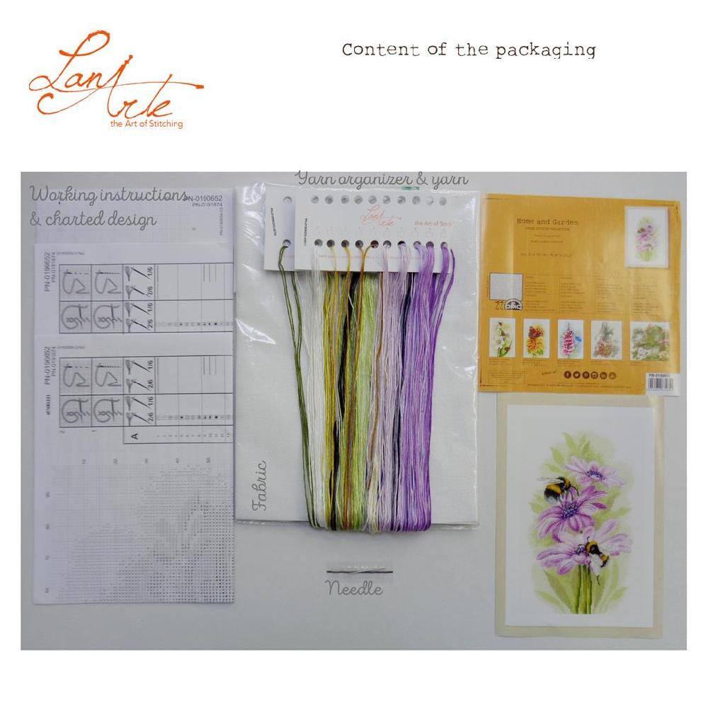 Lanarte Kit Au Point Compté Abeilles Dansantes