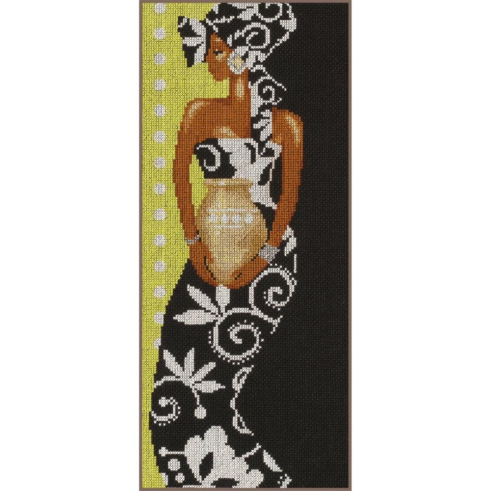 lanarte Kit au point compté Africaine avec vase