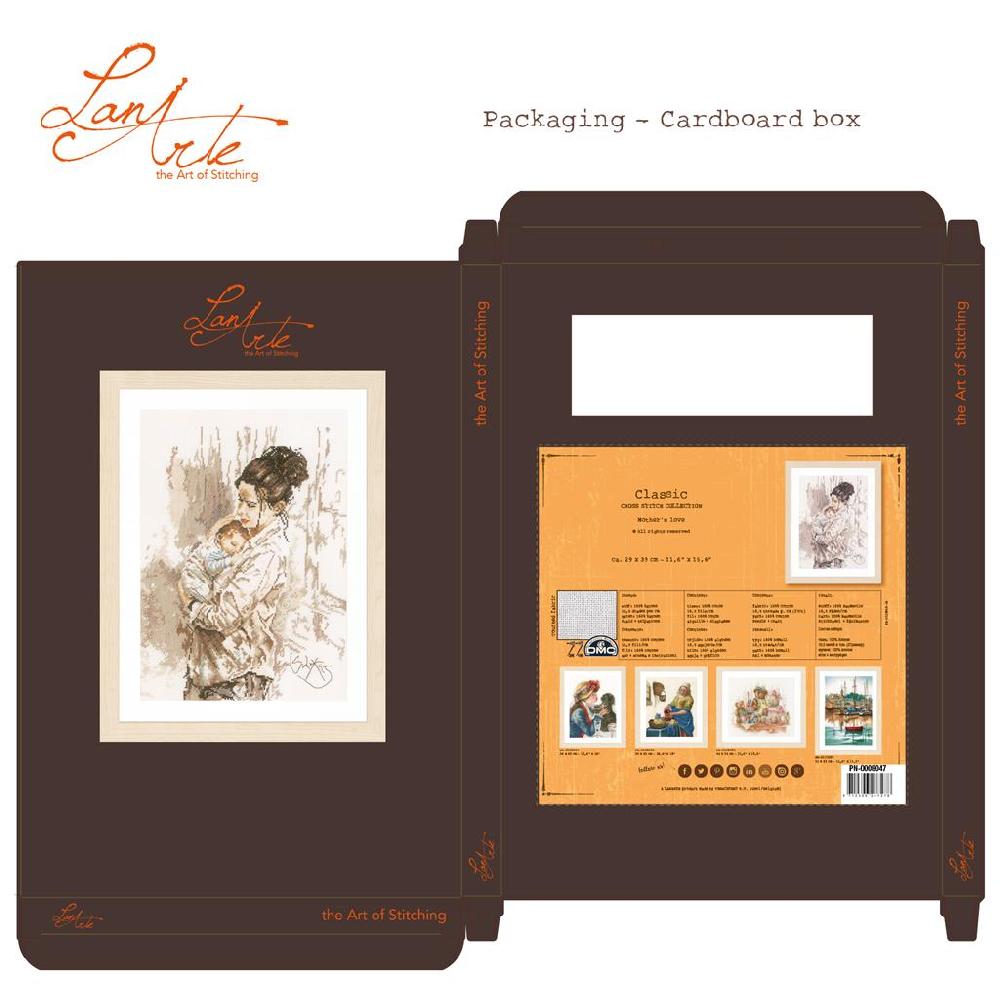 Lanarte Kit Au Point Compté Amour Maternel