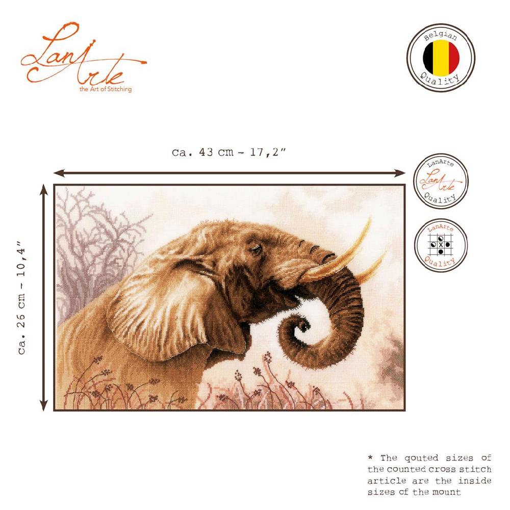 Lanarte Kit Au Point Compté Appel D'éléphant