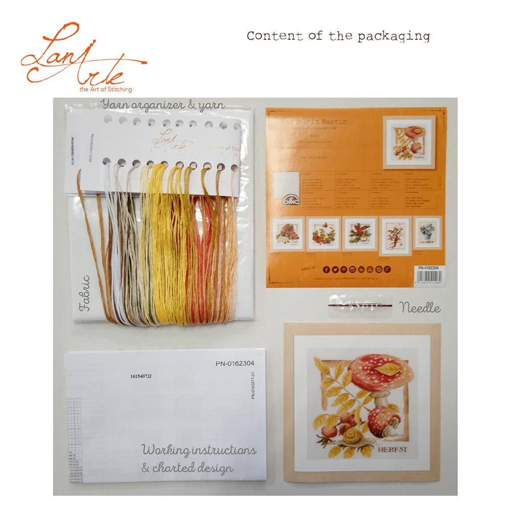 Lanarte Kit Au Point Compté Automne