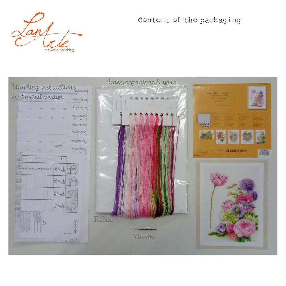 Lanarte Kit Au Point Compté Beauté Florale